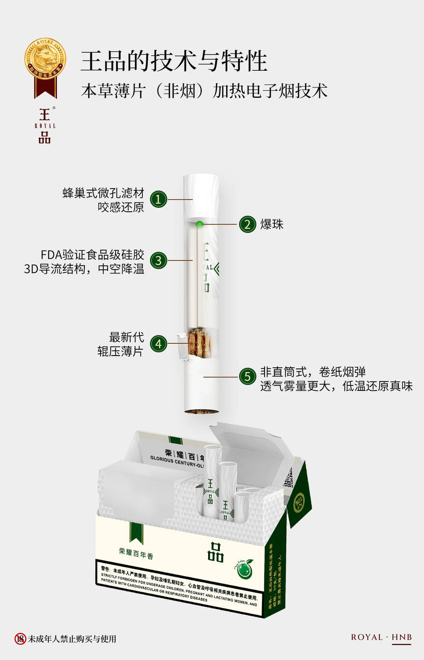 HNB加热不燃烧新产品：王品烟弹口味介绍；与万宝路类似的切片工艺