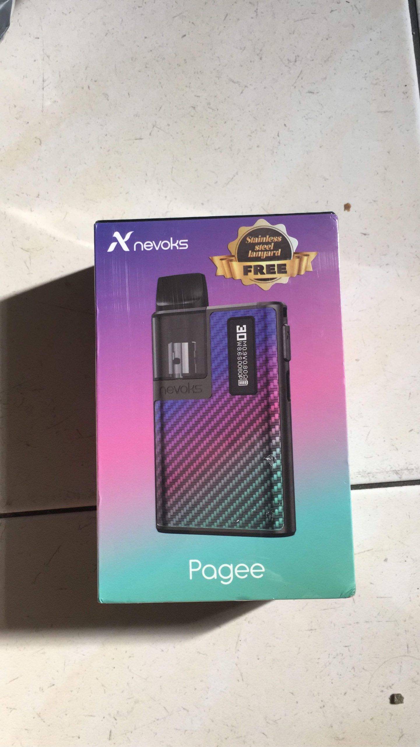 菲林佩奇30W可调大烟雾设备 Nevoks pagee Pod 30W